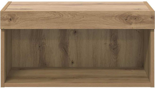 TV-Ständer mit LED-Beleuchtung Artisan Eiche M60xT30xH30cm