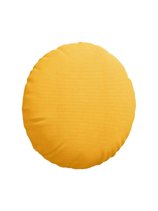 vidaXL Velvet Sofa Cushion Soft Yellow 50x50cm