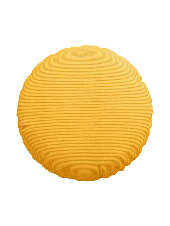 vidaXL Velvet Sofa Cushion Soft Yellow 50x50cm