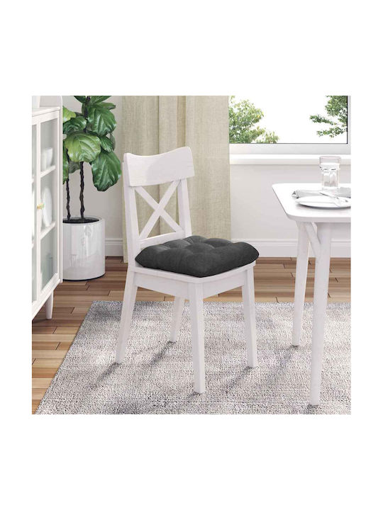 vidaXL Perna De Canapea Gri Închis 45x45cm