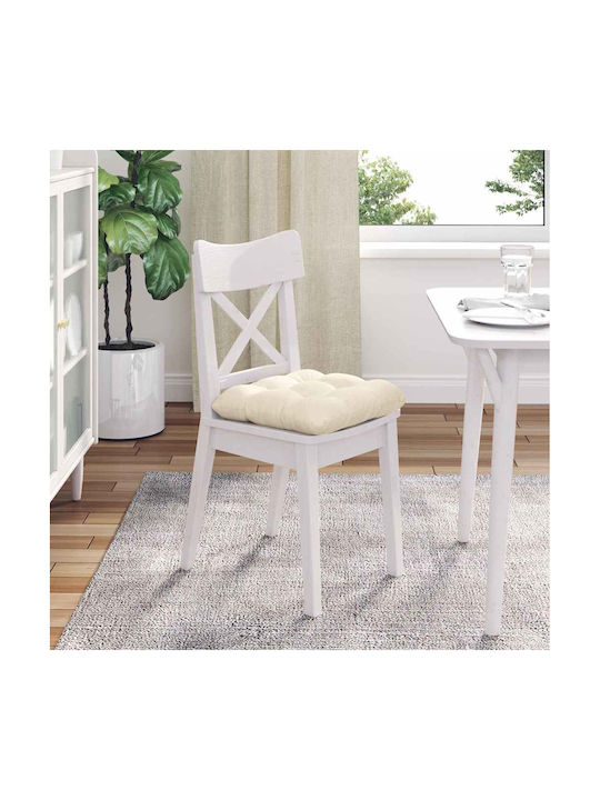 vidaXL Sofa Cushion Beige 40x40cm