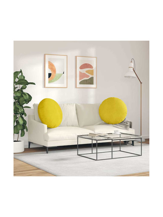 vidaXL Μαξιλάρι Καναπέ Κίτρινο 29x80εκ.