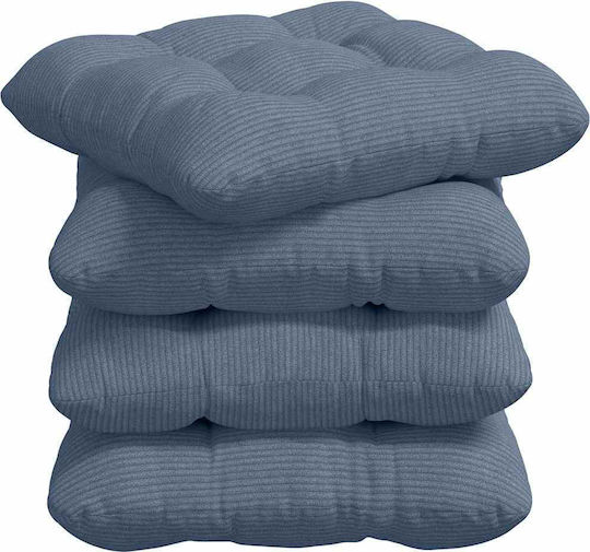 vidaXL Sofa Cushion Blue 40x40cm