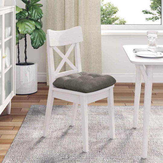 vidaXL Sofa-Kissen Offenes Grau 45x45cm
