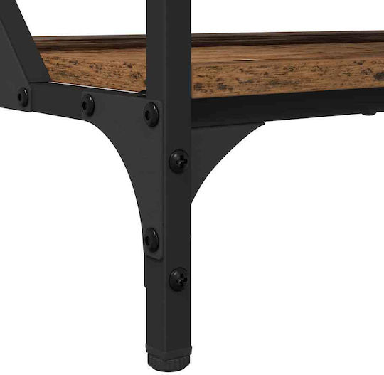 Side Table with Lifting Mechanism Old Wood Side Table with Lifting Mechanism Old Wood