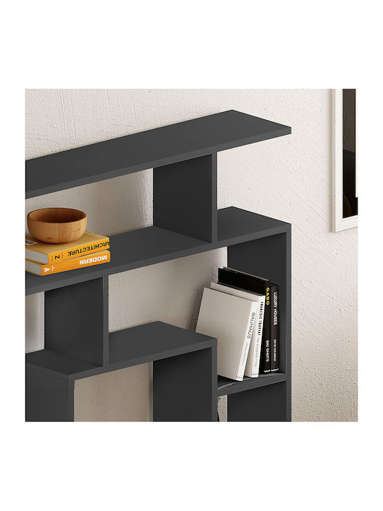 Bibliothek Labirent Charcoal 125x22x129cm