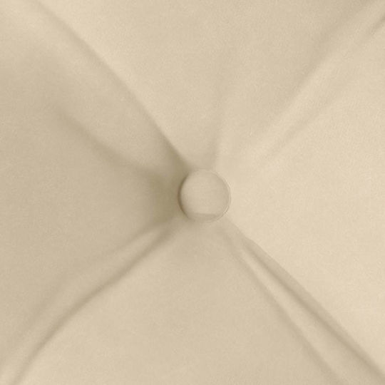 vidaXL Beige Throw Pillows 4 Pieces 40x40cm