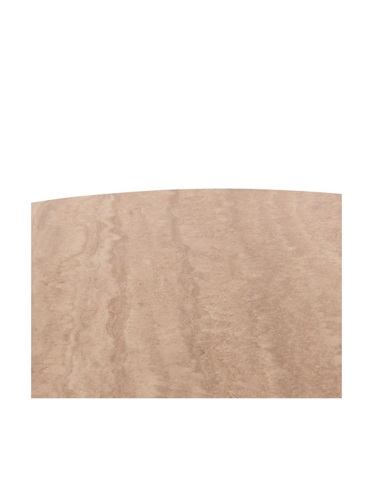 Rund Tisch Speisesaal Travertine 120x120x76cm