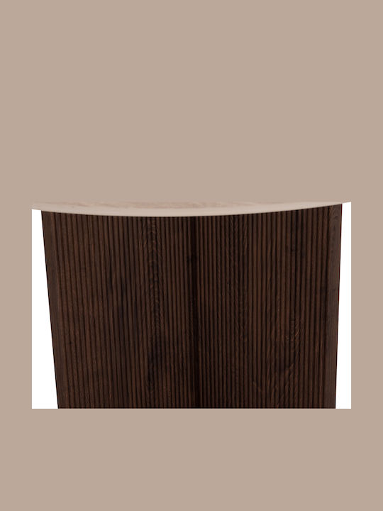 Rund Tisch Speisesaal Travertine 120x120x76cm