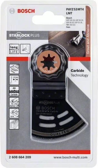 Bosch Lamă de fierăstrău PAYZ 53 MT4 Dual-Tec Lamă Multifuncțională 2608664209