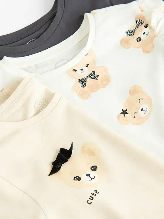 Set of Kids' Shirts Beige