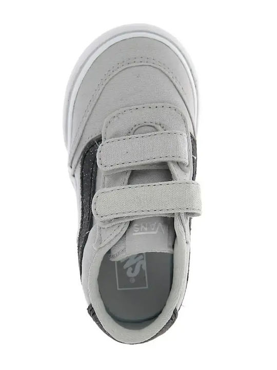 Brooklyn Ls V Kids Sneakers with Scratch Gray
