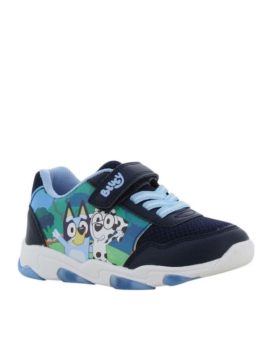 Bluey Kids Sneakers Anatomic with Scratch & Lights Blue