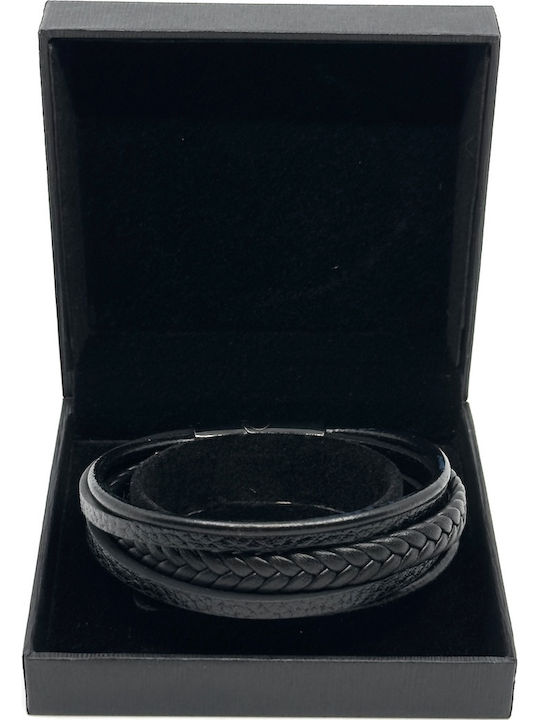 Legend Accessories Βραχιόλι από Δέρμα 23cm