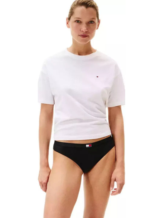 Βαμβακερά Γυναικεία String 3Pack Μαυρο