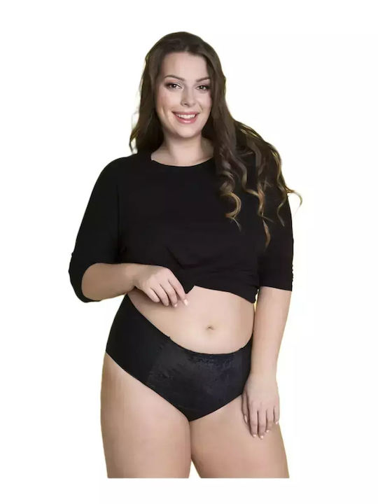PANTY Дамско Слип Черен