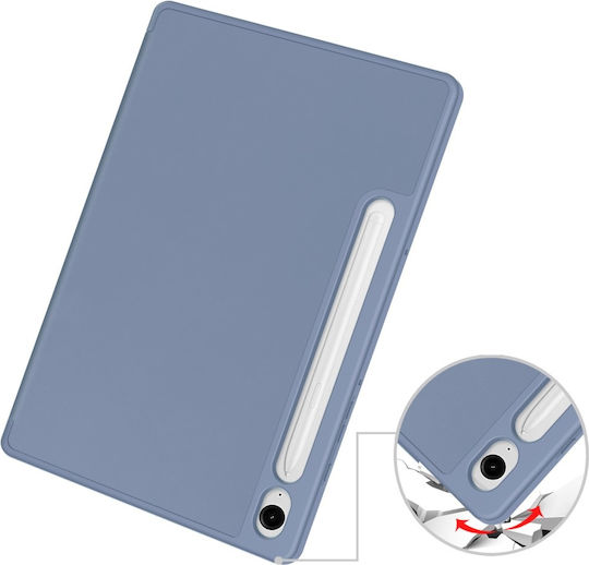 Samsung Galaxy Tab S10 FE+ Plus Smartcase Mit Stift Blau