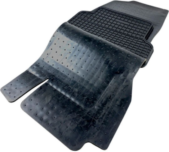 Carpower Set of Front and Rear Mats 4pcs for Ford Fiesta 2004-2011 Black