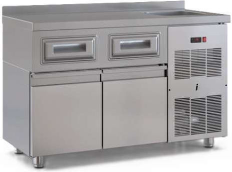 Inox Dobros Schubladenschrank 135x60x87cm
