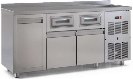 Inox Dobros Schubladenschrank 180x60x87cm