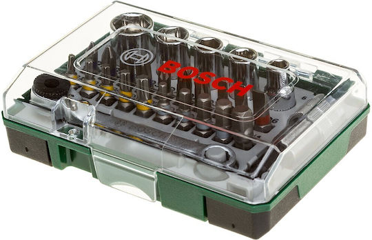 Bosch Ratschen- & Steckschlüssel-Sets 1\4" 27Stück