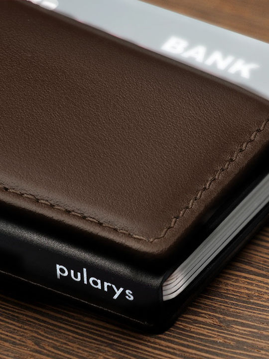 Leather Men's Wallet Classic Brown