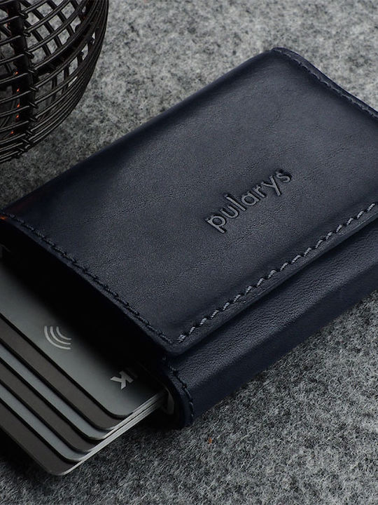 Men's Wallet Classic with RFID Blue