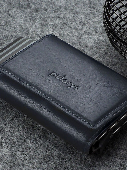 Men's Wallet Classic with RFID Blue