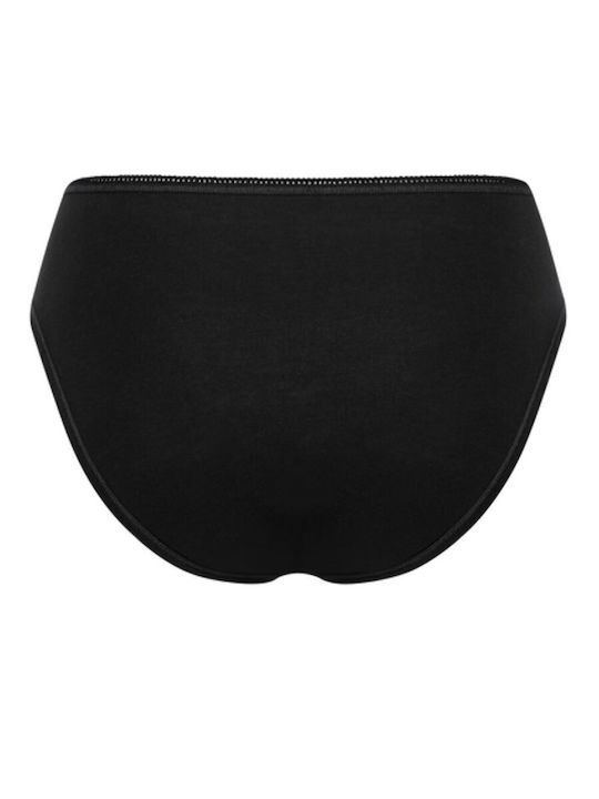 24/7 Tai Βαμβακερά Γυναικεία Slip 3Pack Μαύρα
