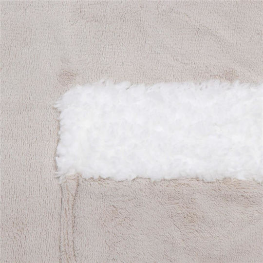 Pătură Polar Fleece Cu Mâneci 77x90cm Gri