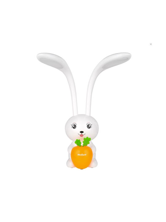 Rebel LED Kinder Schreibtischlampe Weiß