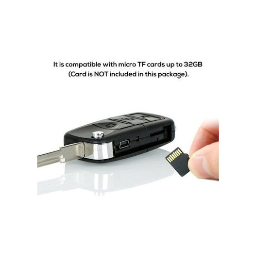 Factory Скрита камера Ключодържател 960P със Слот за Карта Памет и Сензор за Движение