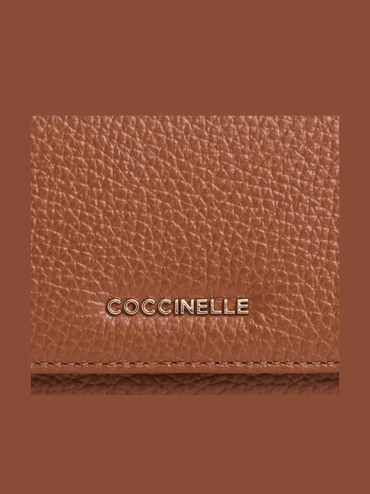 Large Leather Women's Wallet Classic Tabac Brown