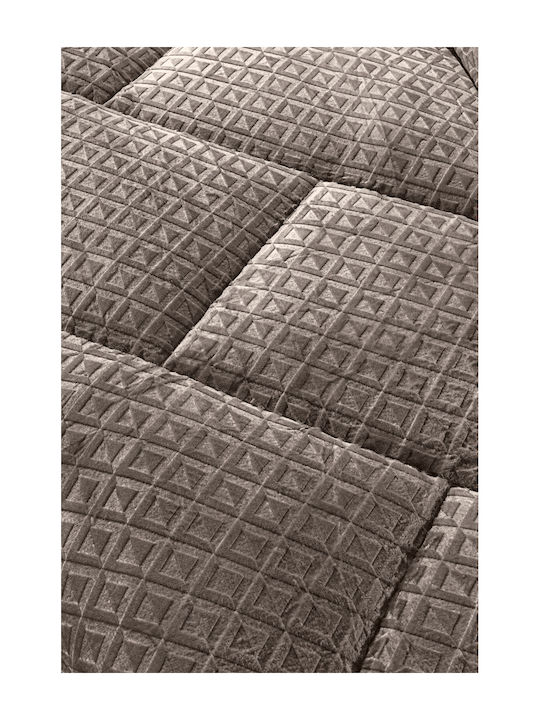 Guy Laroche Duvet Cover Single 160x240cm Profile Cocoa 530 GSMGsm