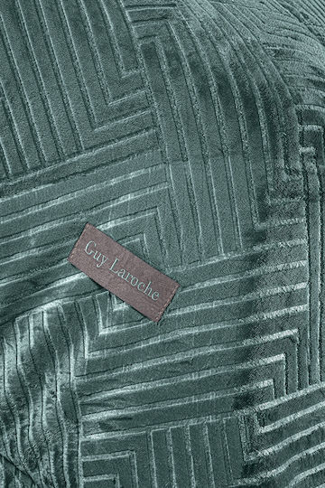 Guy Laroche Комбинирано одеяло Куинсайз 220x240бр York Петрол 530 г/м²Gsm