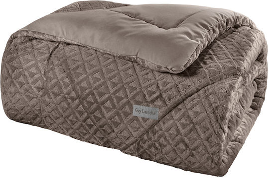 Guy Laroche Duvet Cover Single 160x240cm Profile Cocoa 530 GSMGsm
