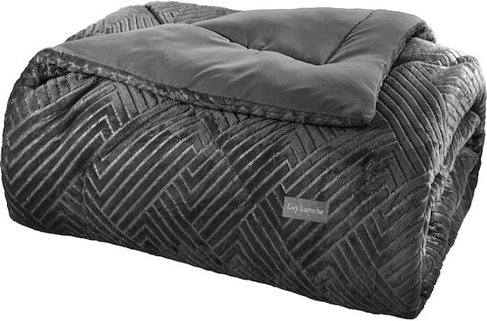Guy Laroche Duvet Cover Semi-double 180x240cm York Anthracite 530 GSMGsm