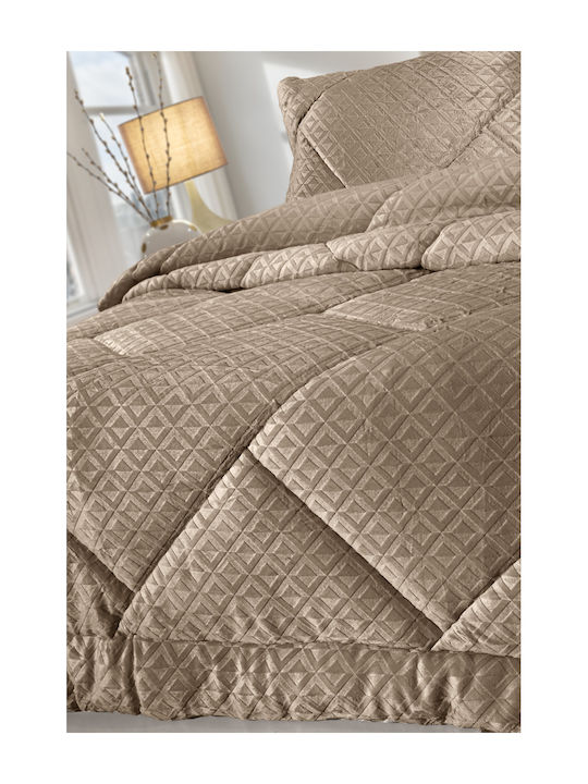 Guy Laroche Duvet Cover Queen 220x240cm Profile Camel 530 GSMGsm