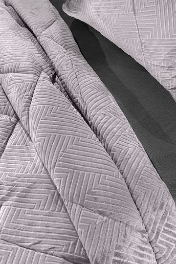 Guy Laroche Duvet Cover Single 160x240cm York Melanze 530 GSMGsm