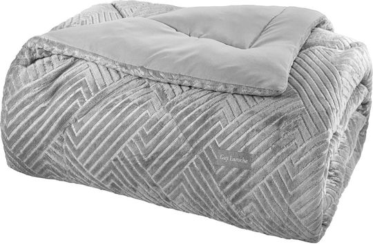 Guy Laroche Duvet Cover Queen 220x240cm York Silver 530 GSMGsm
