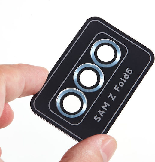 Protecție Cameră Cadru metalic Blue pentru Samsung Galaxy Z Fold5 5G