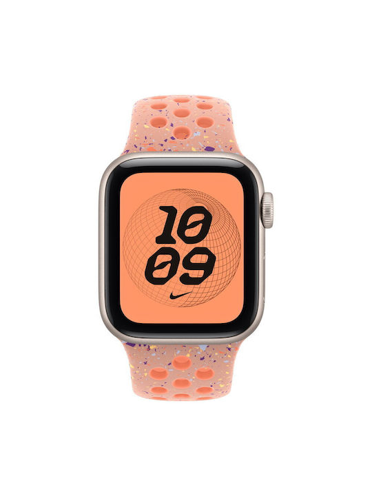 Apple Nike Sport Band 40mm - M/L Curea Alpenglow Roz (Apple Watch 40mm) Apple Nike Sport Band 40mm - M/L Curea Alpenglow Roz (Apple Watch 40mm)