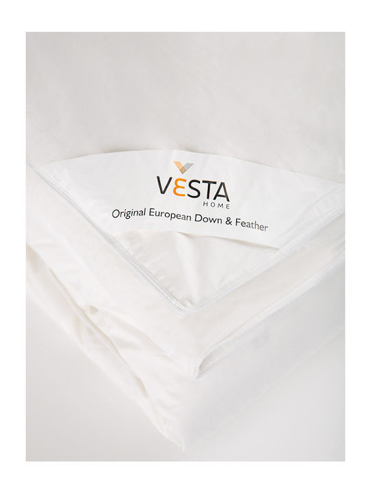 Vesta Home Πάπλωμα King Size 260x240εκ. Siberian Λευκό 12.5 togs