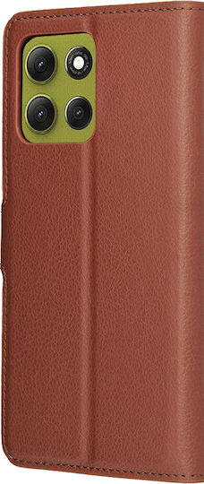 Techsuit Back Cover Leather Brown (Moto G86)