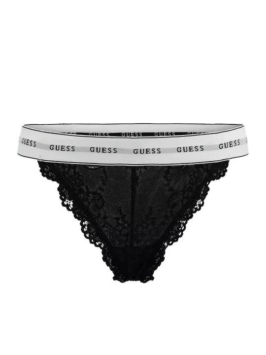 Women's Brazil with Lace Black