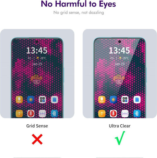 Enkay Privacy Full Face Tempered Glass Μαύρο (Oppo Reno14 5G, ENKAY)