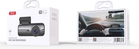 XO XJ07 Set Autokamera DVR 1080P mit Bildschirm mit Saugnapf & Rückfahrkamera