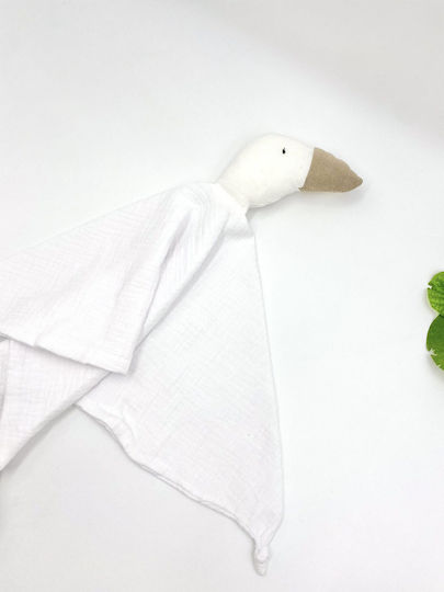 Velvet White Babytuch Nani White