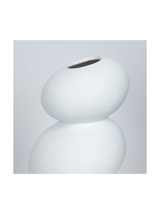 Decorative Vase White 21x17x32.2cm