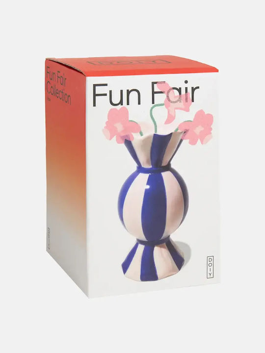 DOIY Decorative Vase Multicolour 9x9x20cm